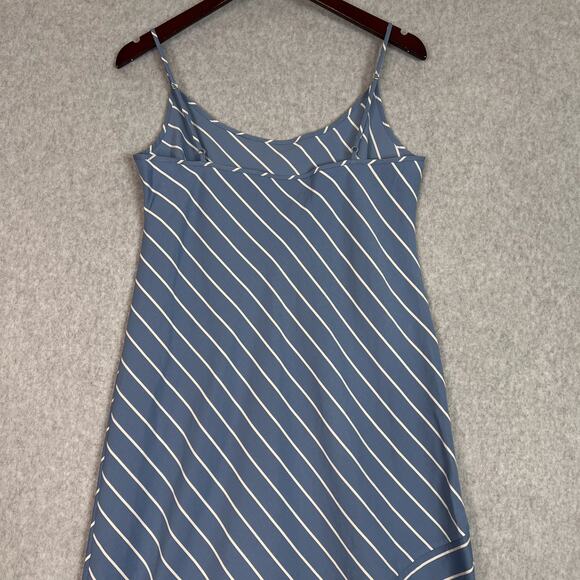 Jenni Kayne Vintage Blue Stripe Kendall Slip Midi Dress Size Small - Picture 6 of 10